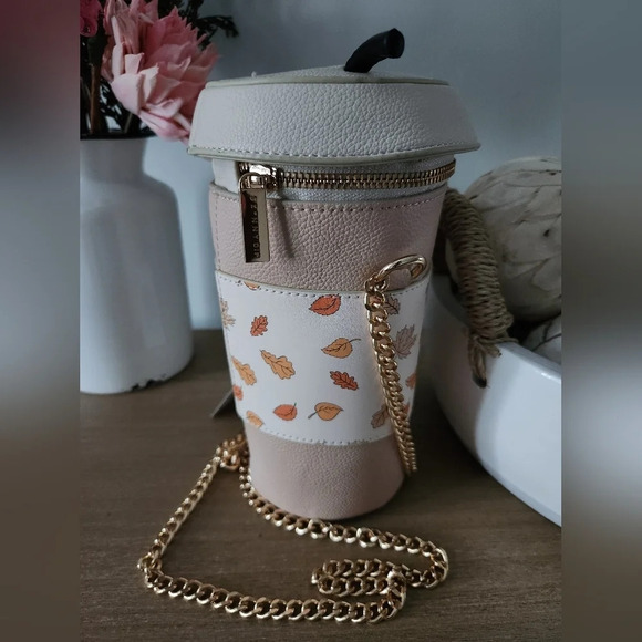 SkinnyDip Pumpkin Spice Latte Crossbody Purse - Picture 7 of 8